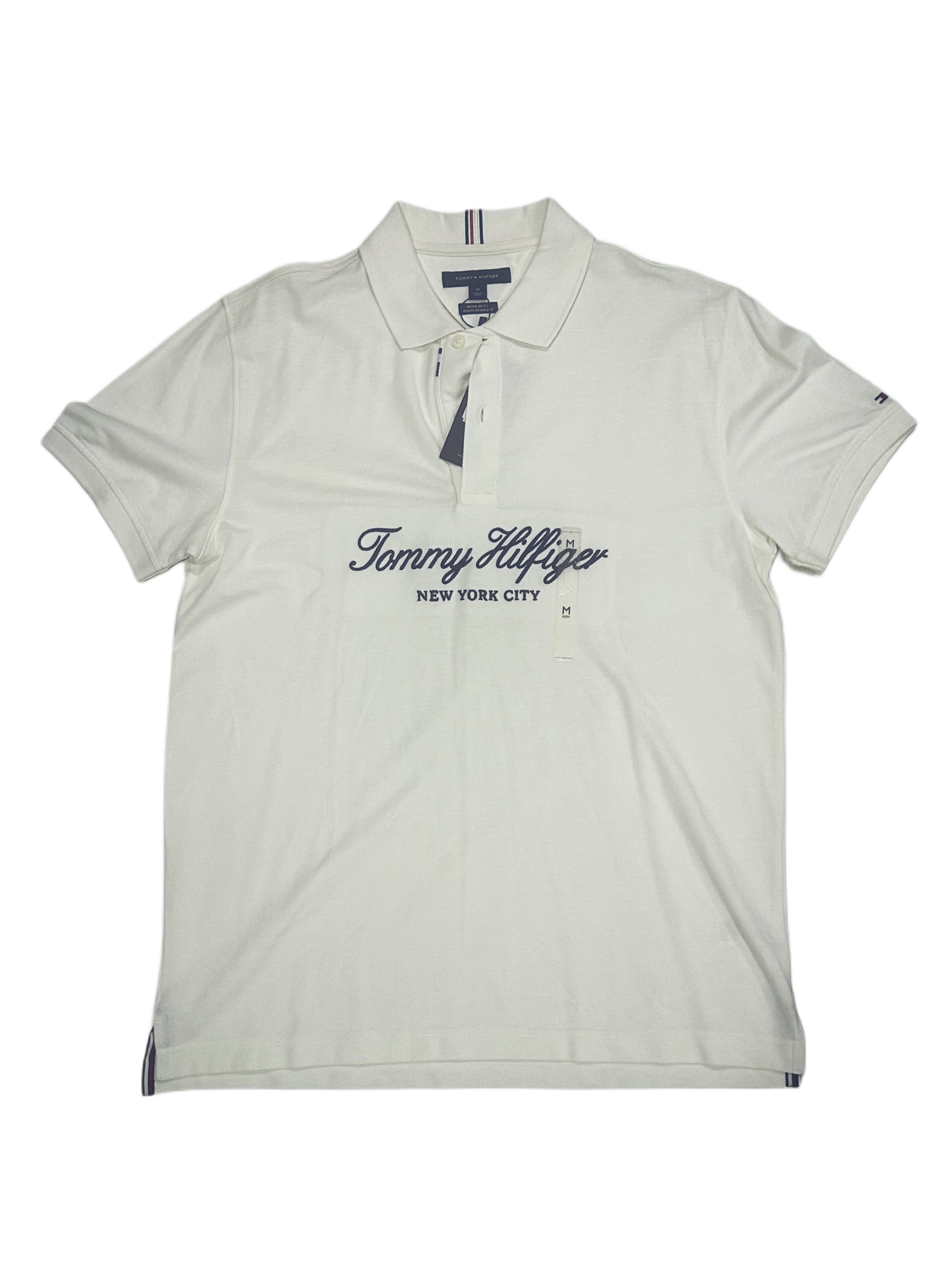 Tommy Hilfiger White Polo (New York City Edition)