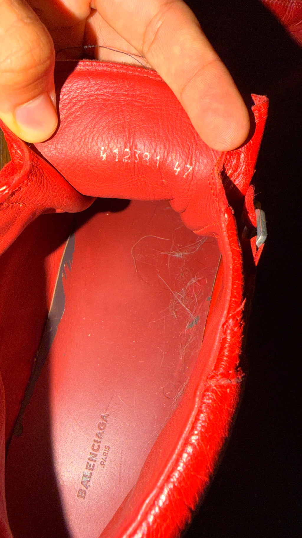 Balenciaga Arena Red Original