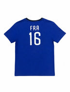 Francia Polo Small Pony Futbol Parte Trasera Color Azul