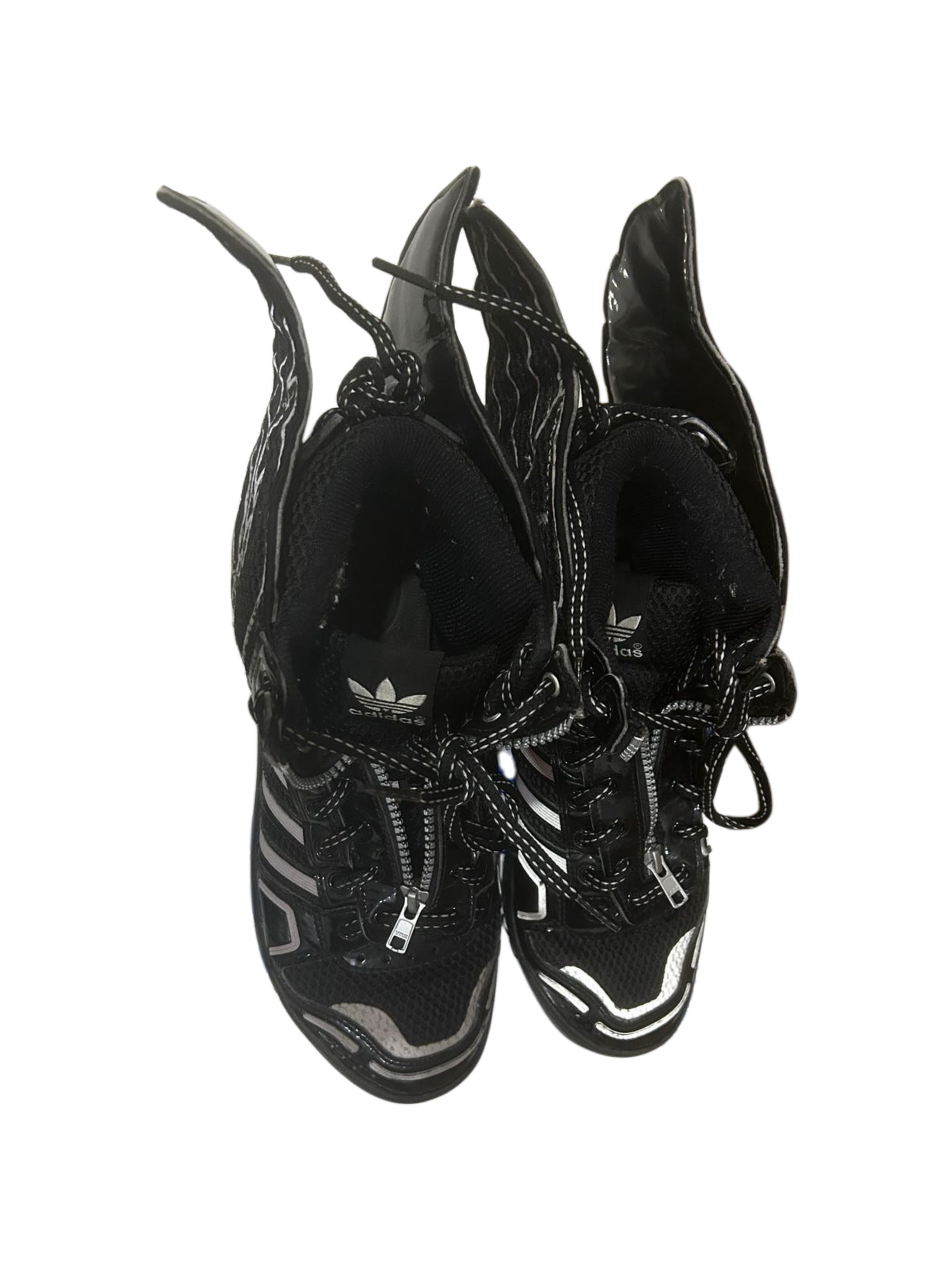 Adidas Jeremy Scott Negros Perspectiva Superior