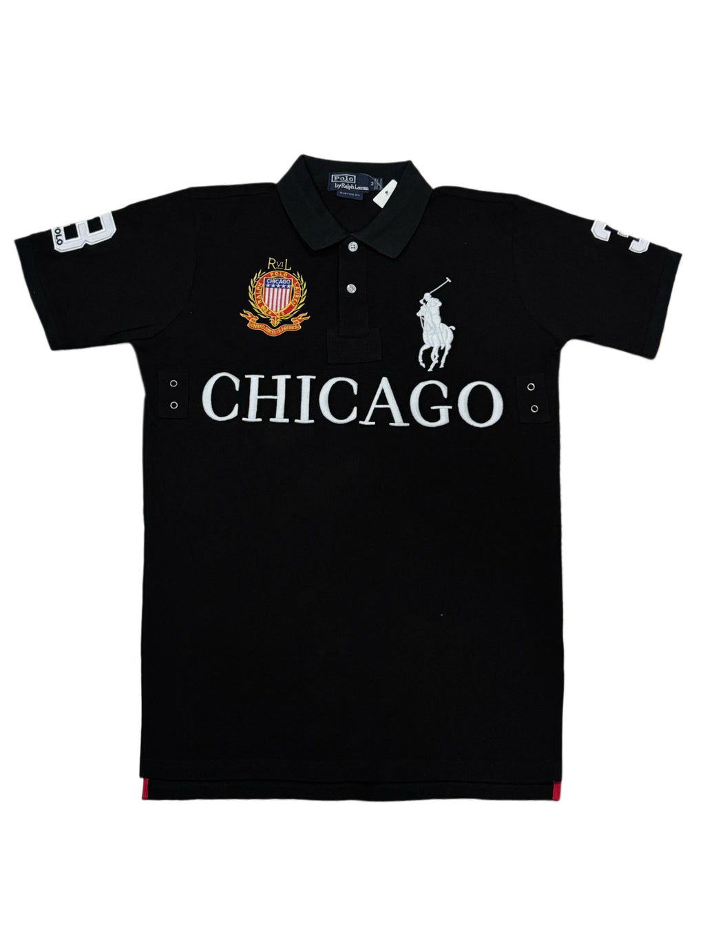 Polo Ralph Lauren Big Pony Chicago Bordado foto delantera