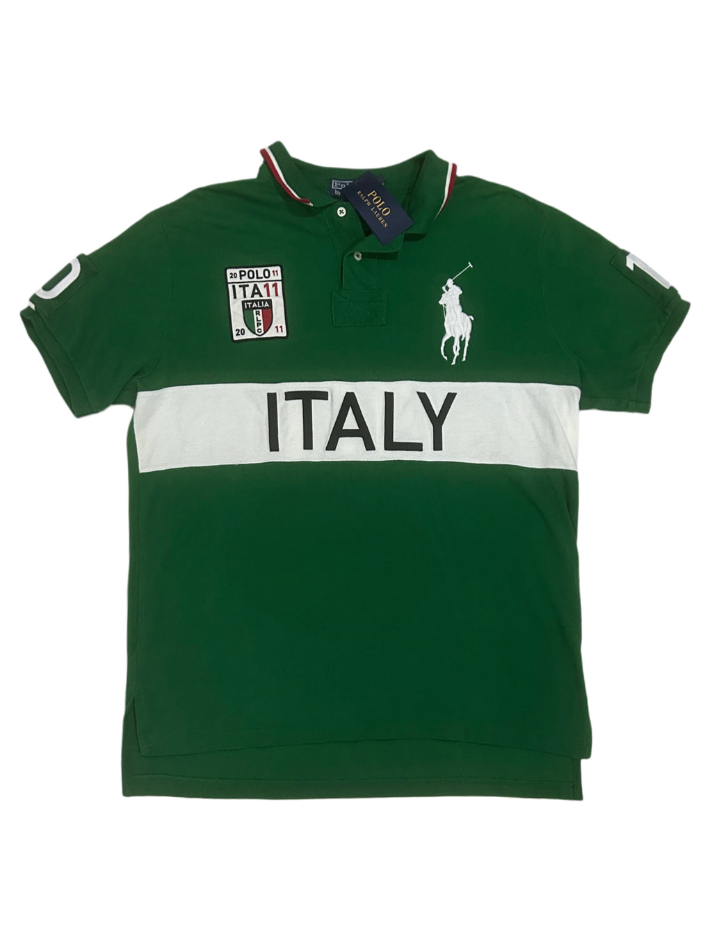 Polo Ralph Lauren Edicion Italy Big Pony y detalles Bordados 