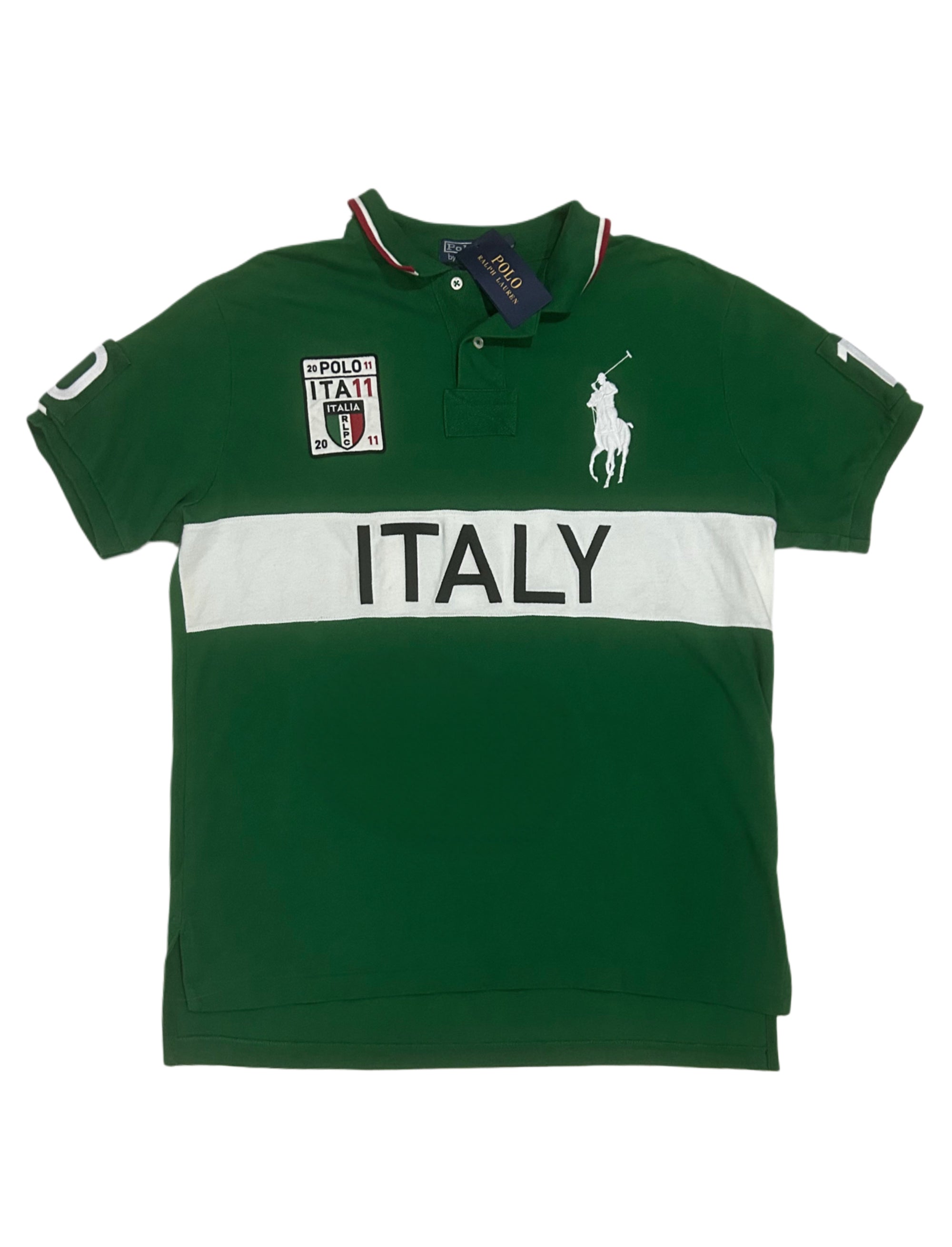 Polo Ralph Lauren Edicion Italy Big Pony y detalles Bordados 