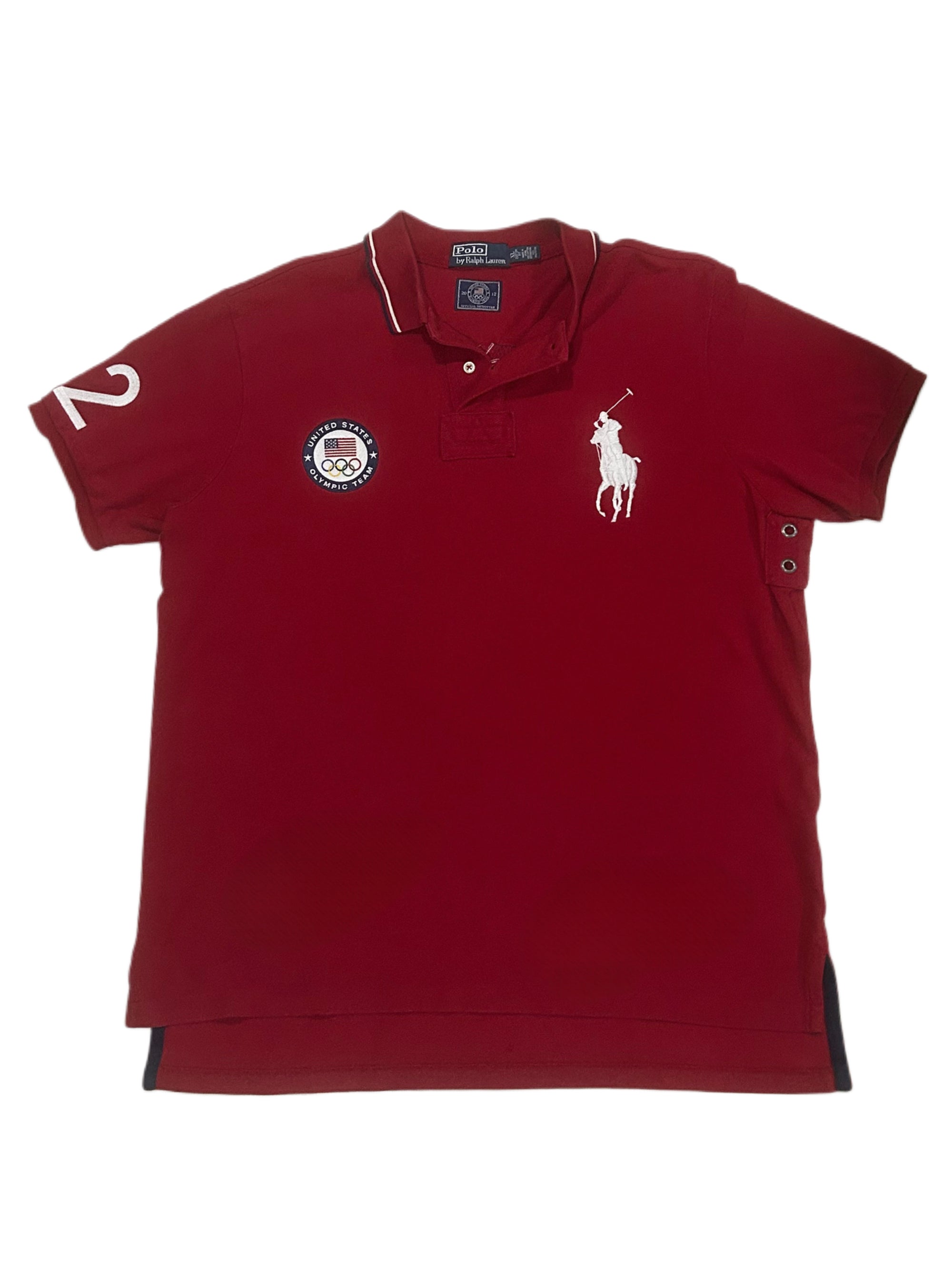 Polo Ralph Lauren Edicion London De Los Juegos Olimpicos con Big Pony y Detalles Bordados 