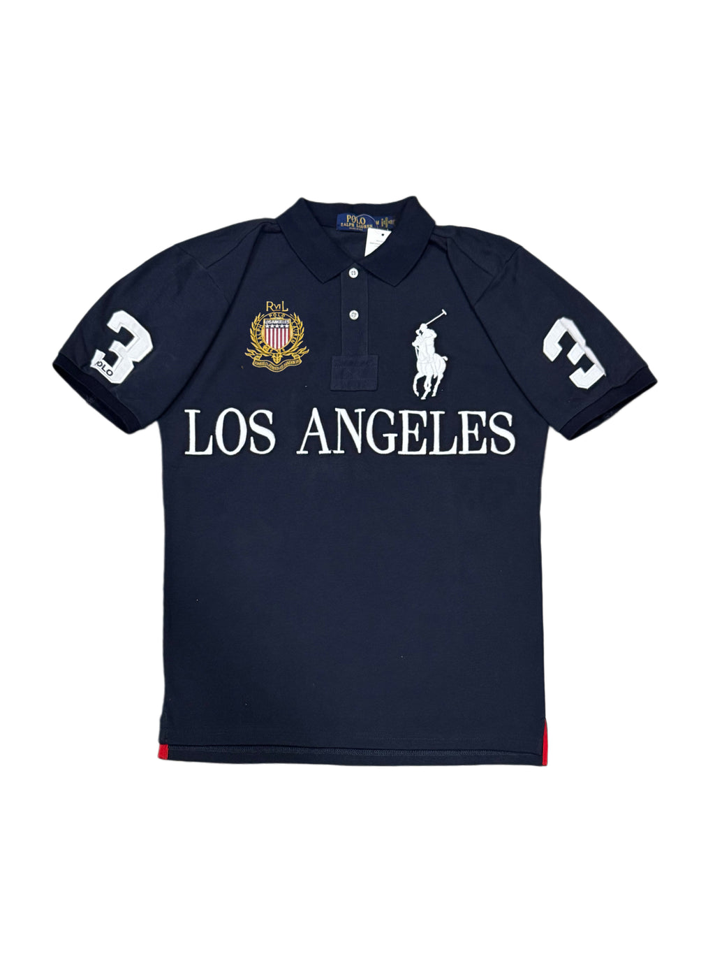 Polo Ralph Lauren Big Pony Los Angeles Foto detallada de Numeros