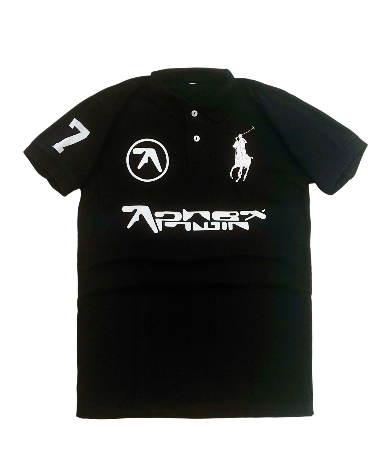 Polo de Ralph Lauren customizada edicion Aphex Twin