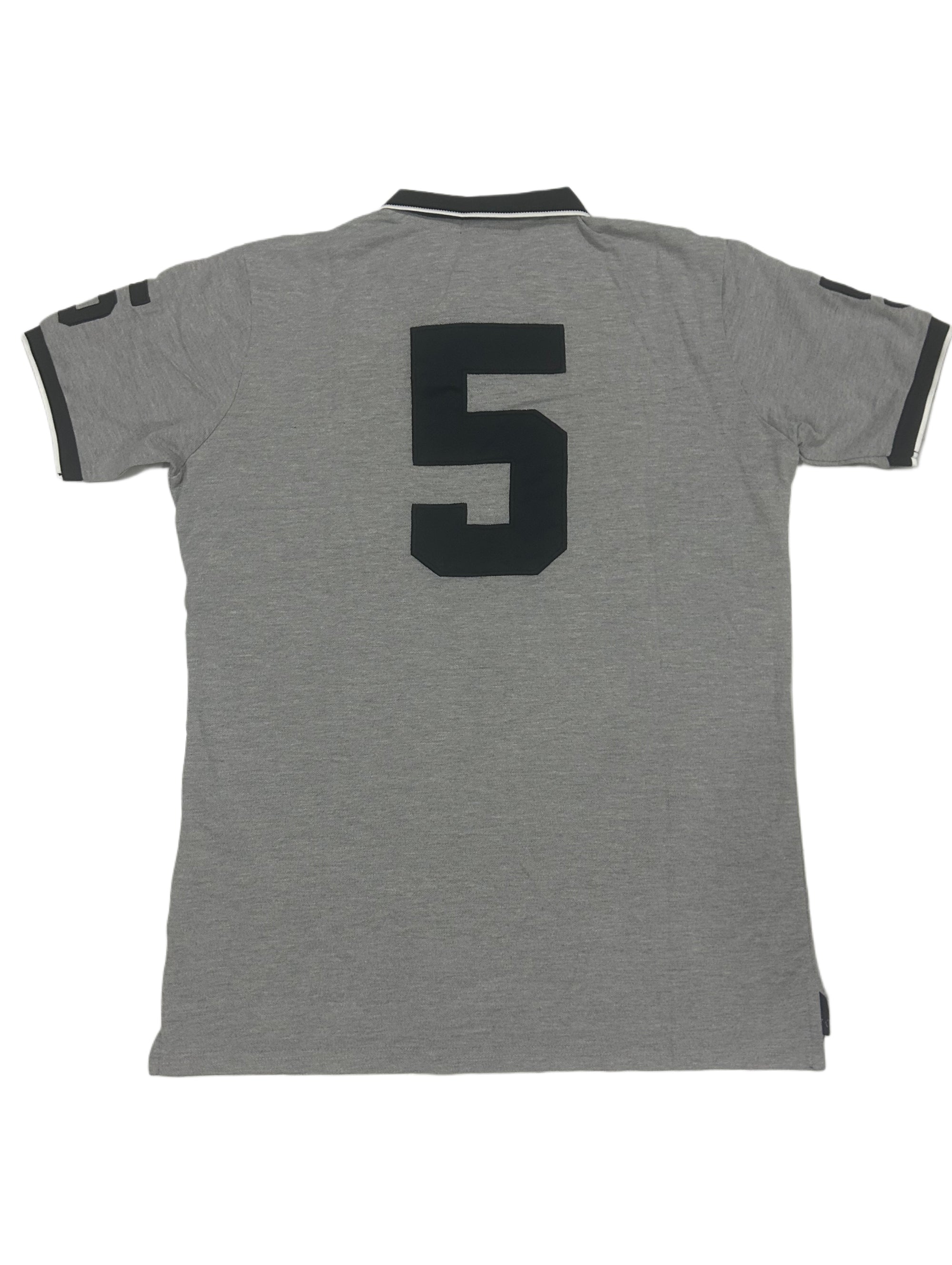 Polo Ralph Lauren Gris Big Pony edicion New York con detalles Bordados
