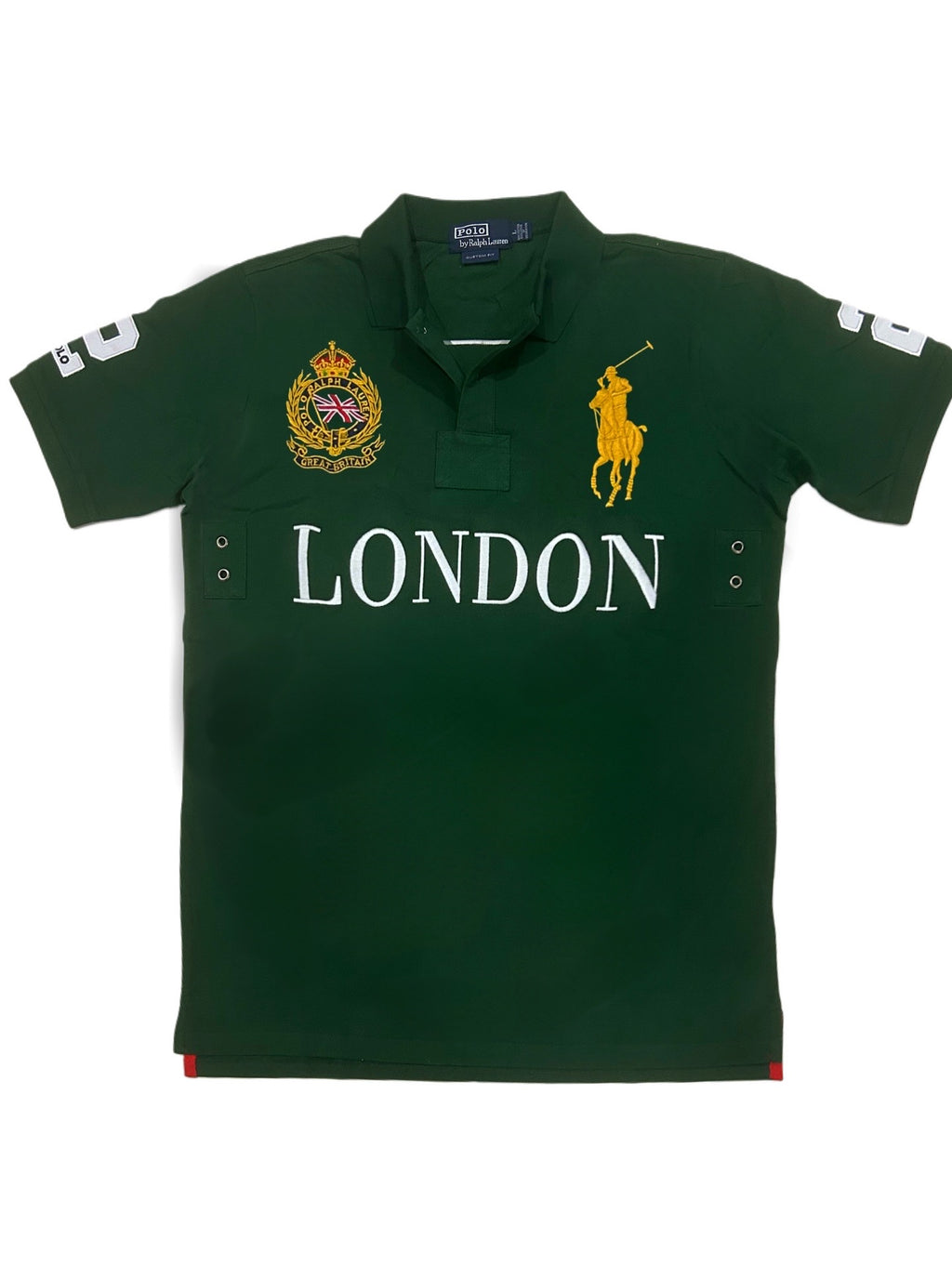 Polo Ralph Lauren edición London con Big Pony y detalles Bordados 