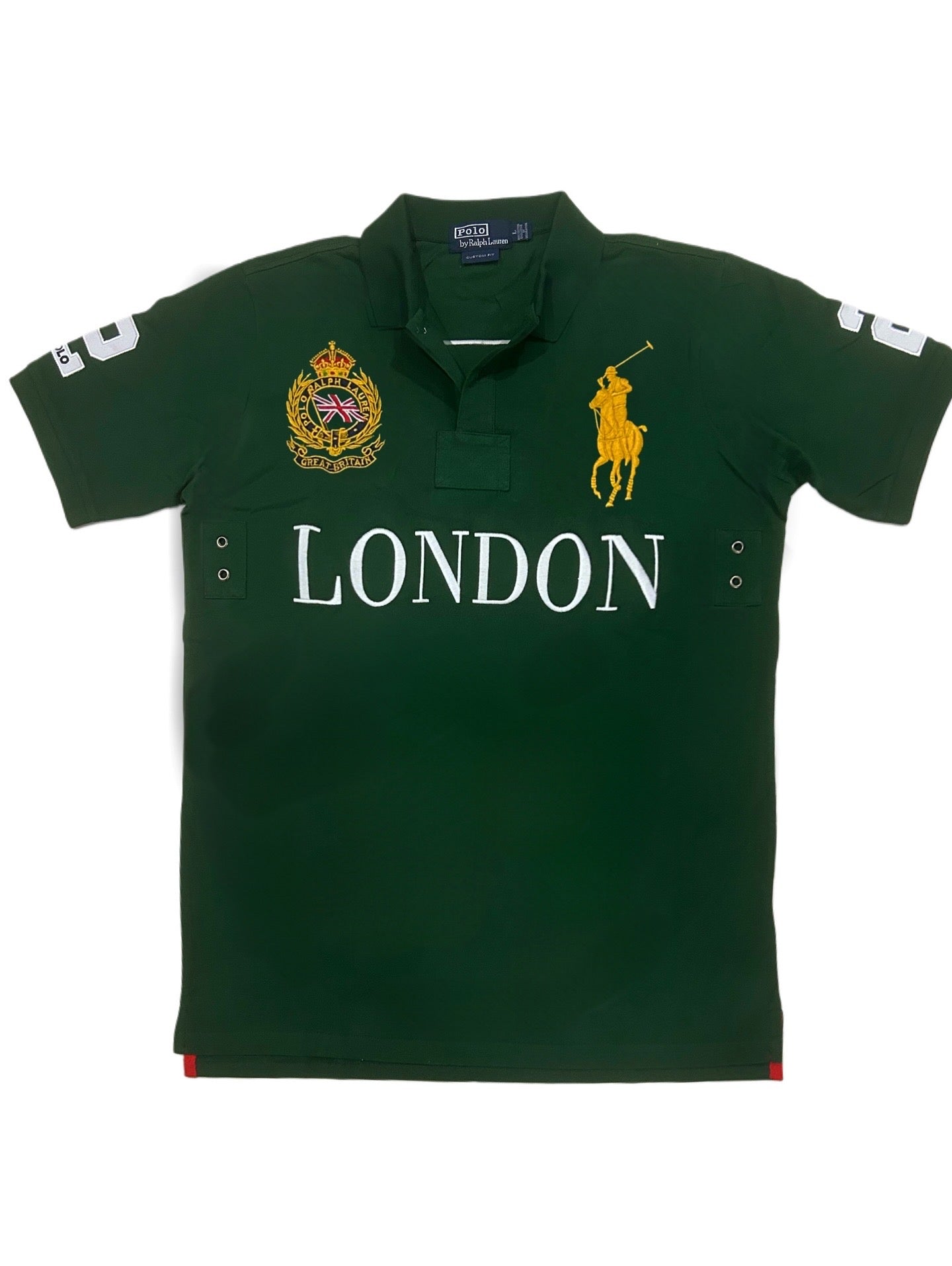 Polo Ralph Lauren edición London con Big Pony y detalles Bordados 